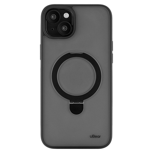 Чехол iPhone 15 uBear Clip Mag Case MagSafe, черный
