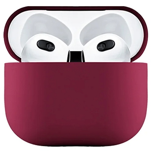 Чехол Airpods 3 uBear Touch 0,8 мм, темно-фиолетовый