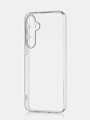 Силиконовый прозрачный чехол - накладка Samsung Galaxy A55