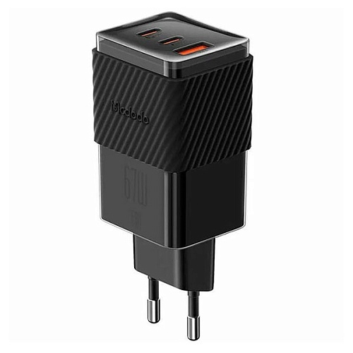 Сетевая зарядка Mcdodo 67W Colorfull Crystal Style GaN 5 mini, черный