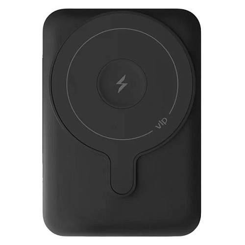 Аккумулятор внешний «vlp» Dual Magsafe PowerBank 5000 mAh, 3A, USB-C, черный