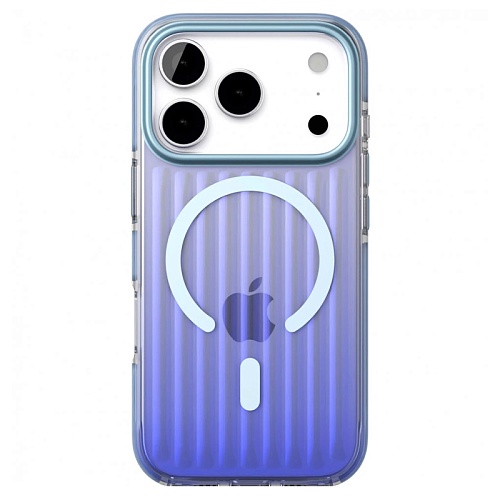 Чехол iPhone 17 Pro VLP Pulse Case с MagSafe, синий
