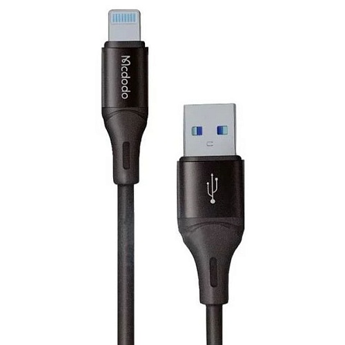 Кабель Mcdodo USB-A to lightning Color Series 1.2m, черный