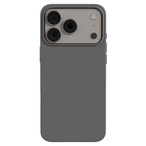 Чехол iPhone 17 Pro Max AceCase Soft Shell, серый