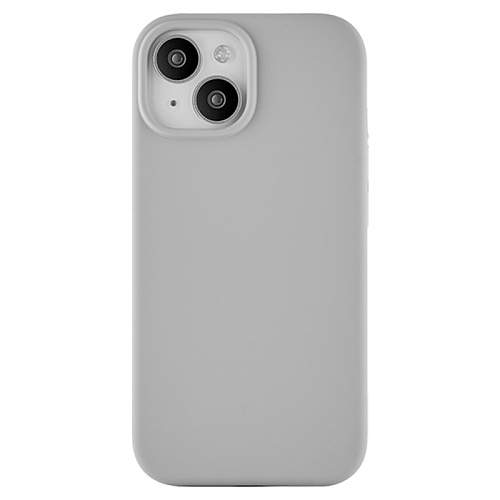 Чехол iPhone 15 uBear Touch Mag Case MagSafe, серый