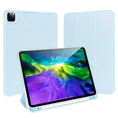 Чехол iPad Pro 12.9" (2020-2021) Gurdini Milano Series Cloud Blue