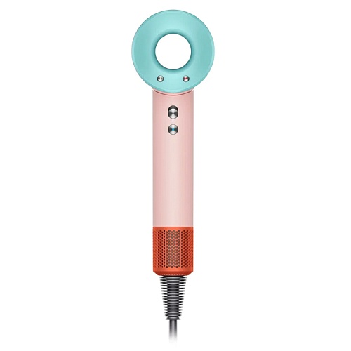 Фен Dyson Supersonic HD15, пудровый/оранжевый/бирюзовый