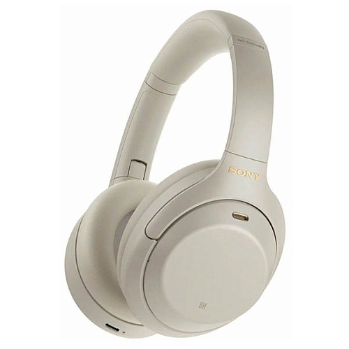 Наушники Sony WH-1000XM4, серебристый