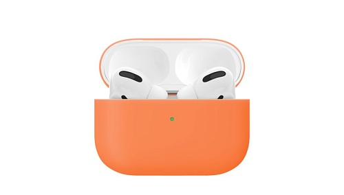 Чехол силиконовый "vlp" Soft Touch для  AirPods Pro, оранжевый