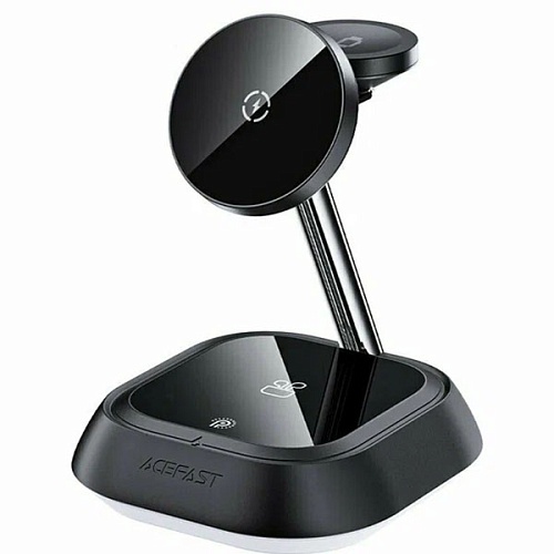 Беспроводная зарядная станция AceFast E16 (3в1), черный