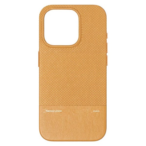 Чехол iPhone 16 Pro Native Union Classic Case, крафтовый