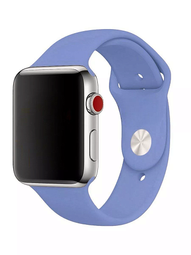 Ремешок Gurdini Sport Band (силиконовый) Apple Watch 38mm/40mm (S/M), лавандовый