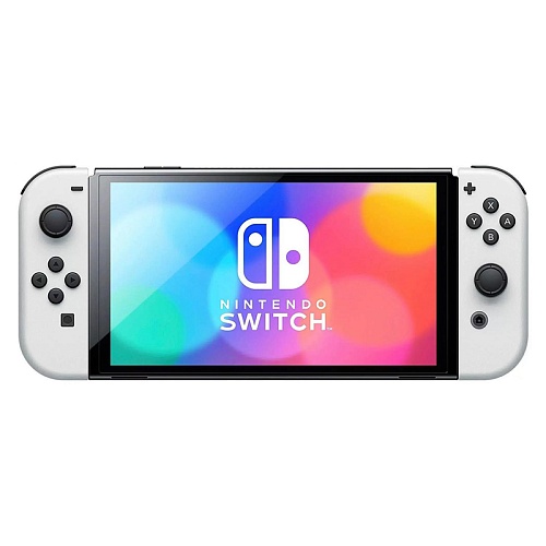 Игровая приставка Nintendo Switch OLED, Белый