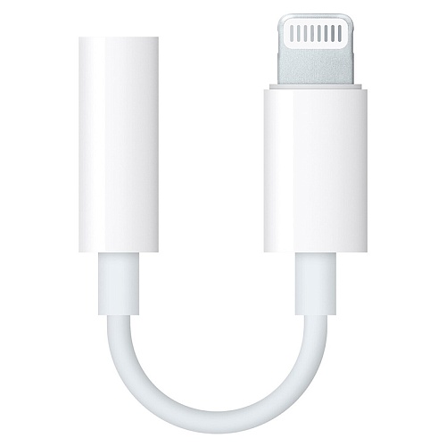 Адаптер Apple Lightning to 3.5 mm