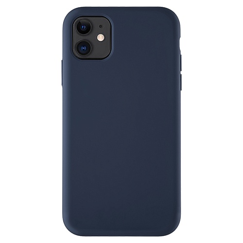 Чехол iPhone 11 uBear Touch Case, темно-синий