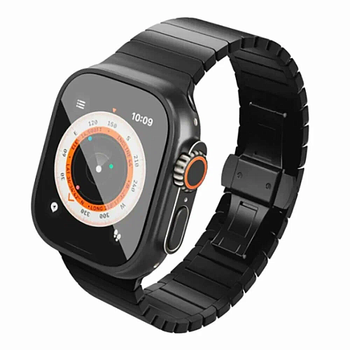 Ремешок VLP Titanium Band для Apple Watch 42/44/45/49, черный