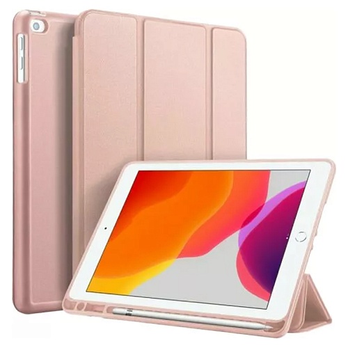 Чехол iPad 10.2" Dux Ducis Osom Series (pen slot), розовый