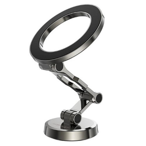 Держатель автомобильный AceFast D20 Magnetic Folding Holder, серый