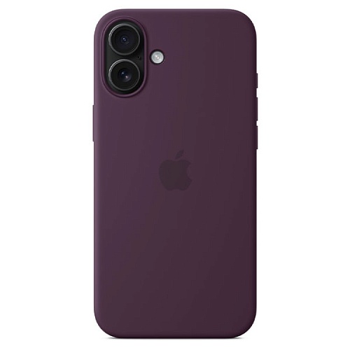 Чехол iPhone 16 Silicone MagSafe, Plum