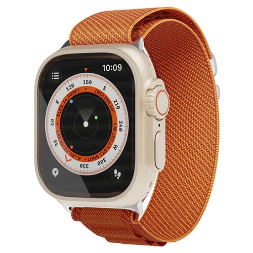 Ремешок нейлоновый Extreme Band "vlp" для Apple Watch 42/44/45/49mm, оранжевый