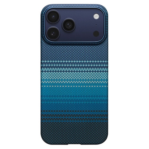 Чехол iPhone 17 Pro Pitaka Ultra-Slim Case, восход луны